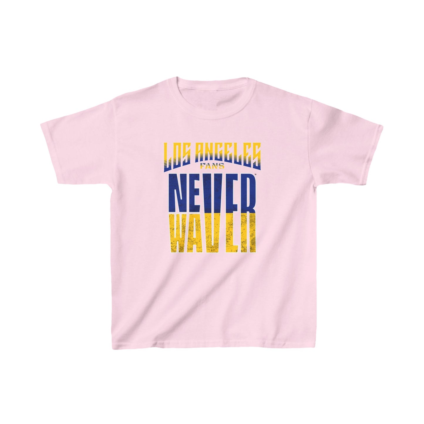 Los Angeles  Fans Never Waver Kids Heavy Cotton™ Tee