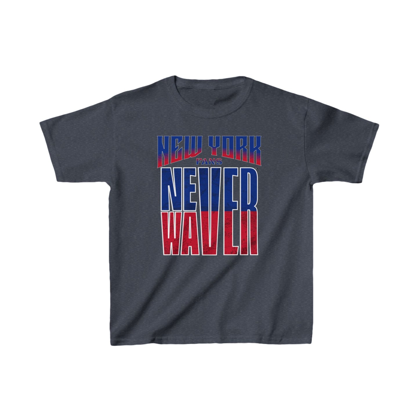 New York Fans Never Waver Kids Heavy Cotton™ Tee