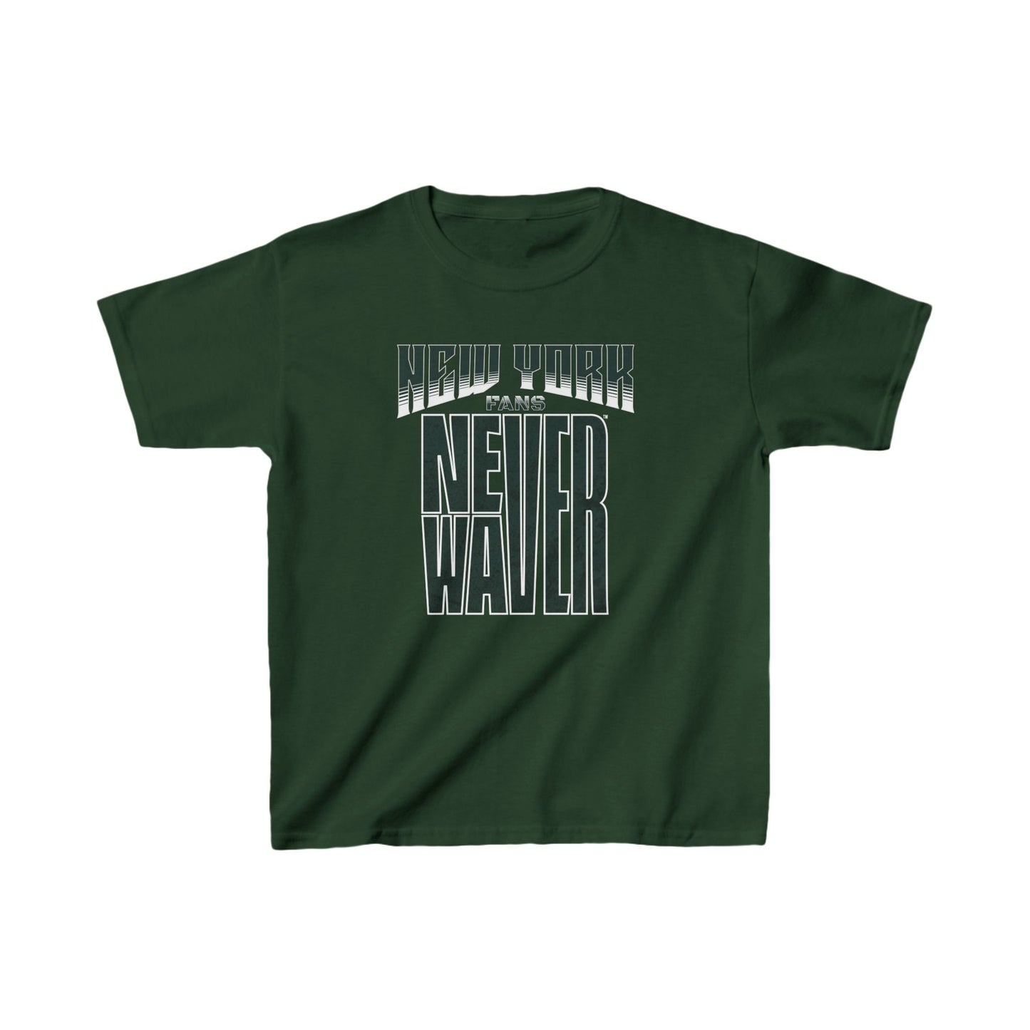 New York  Fans Never Waver Kids Heavy Cotton™ Tee