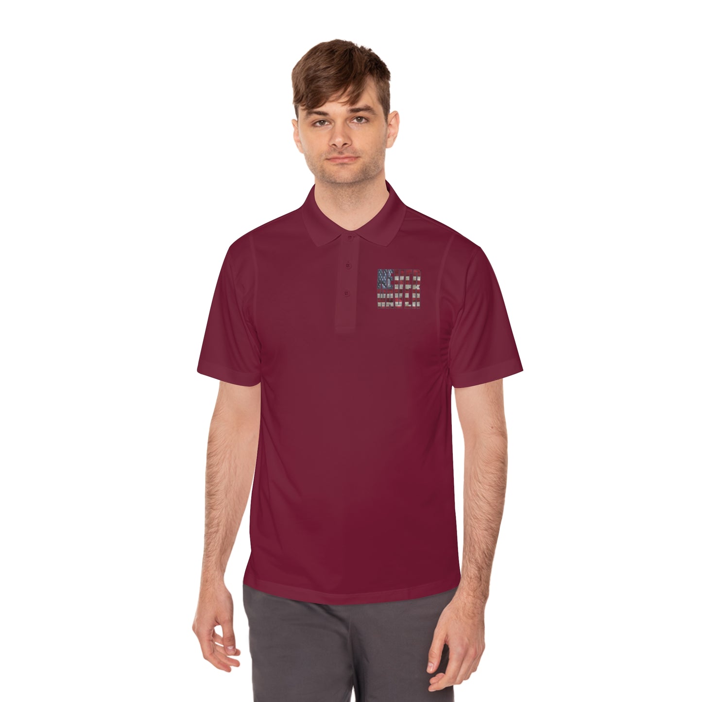 Never Waver Men's Sport Polo Shirt