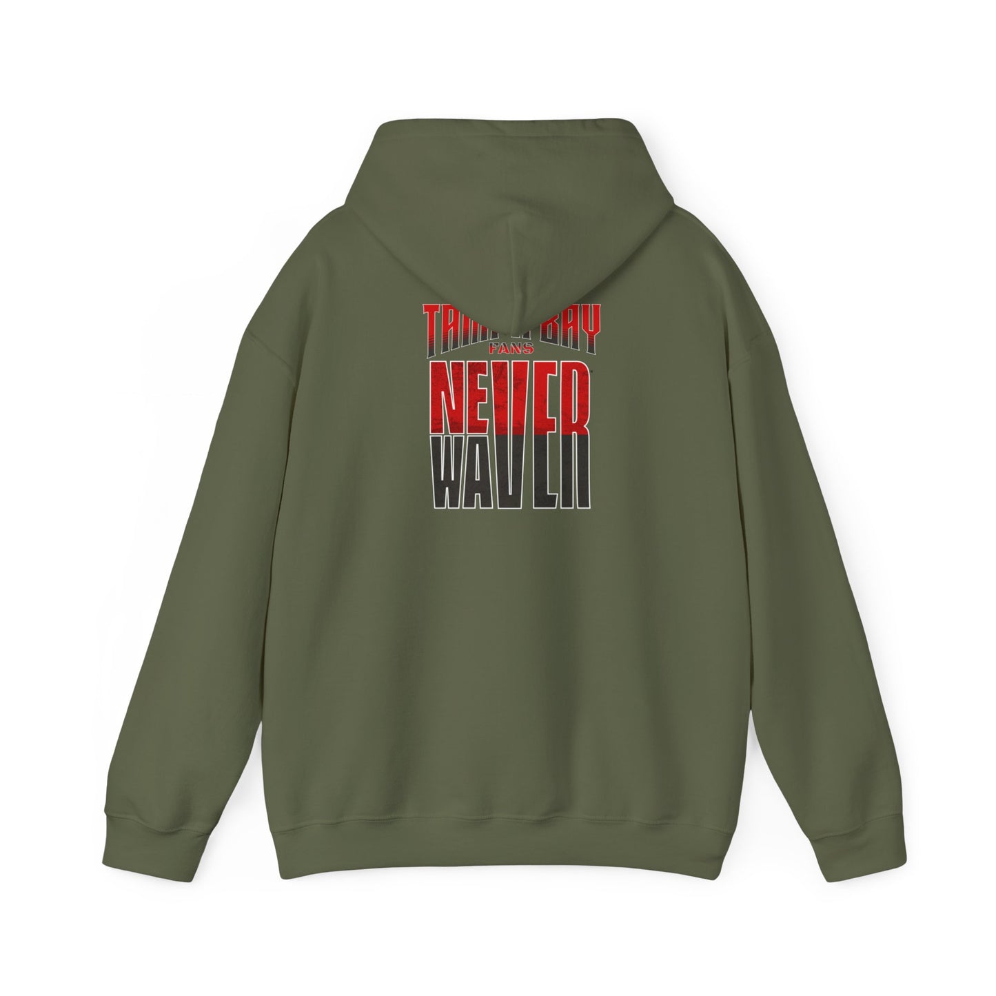 Tampa Bay Fans Never Waver Unisex Heavy Blend™ Hooded Sweatshirt