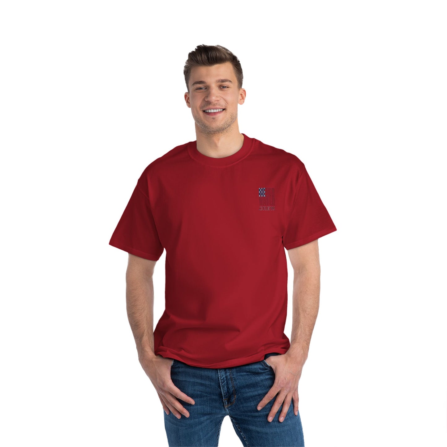 Never Waver Crew Beefy-T®  Short-Sleeve T-Shirt