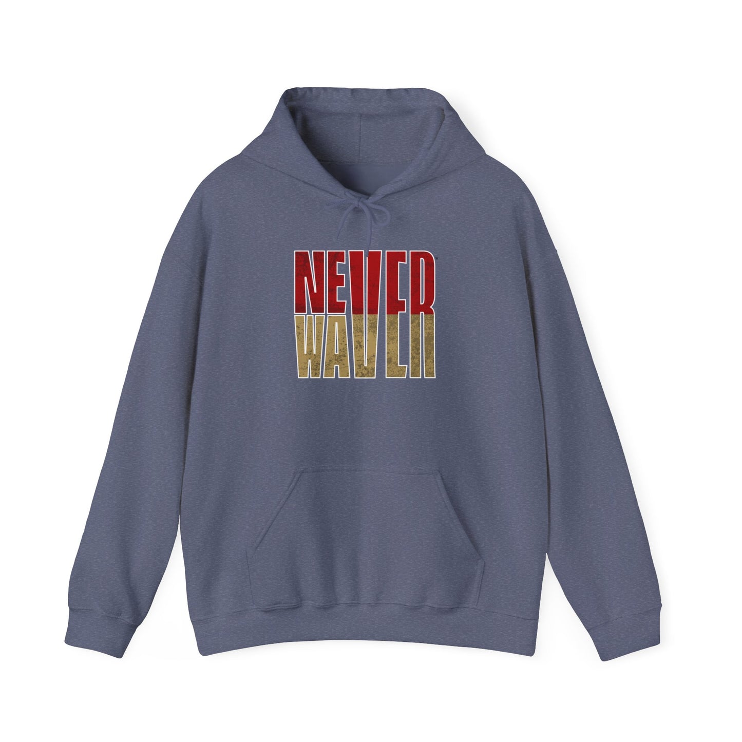 San Francisco Fans Never Waver Unisex Heavy Blend™ Hooded Sweatshirt