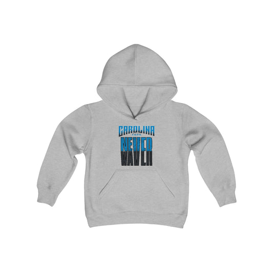 Carolina Fans Never Waver Youth Heavy Blend Hooded Sweatshirt