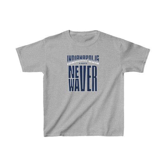 Indianapolis Fans Never Waver Kids Heavy Cotton™ Tee