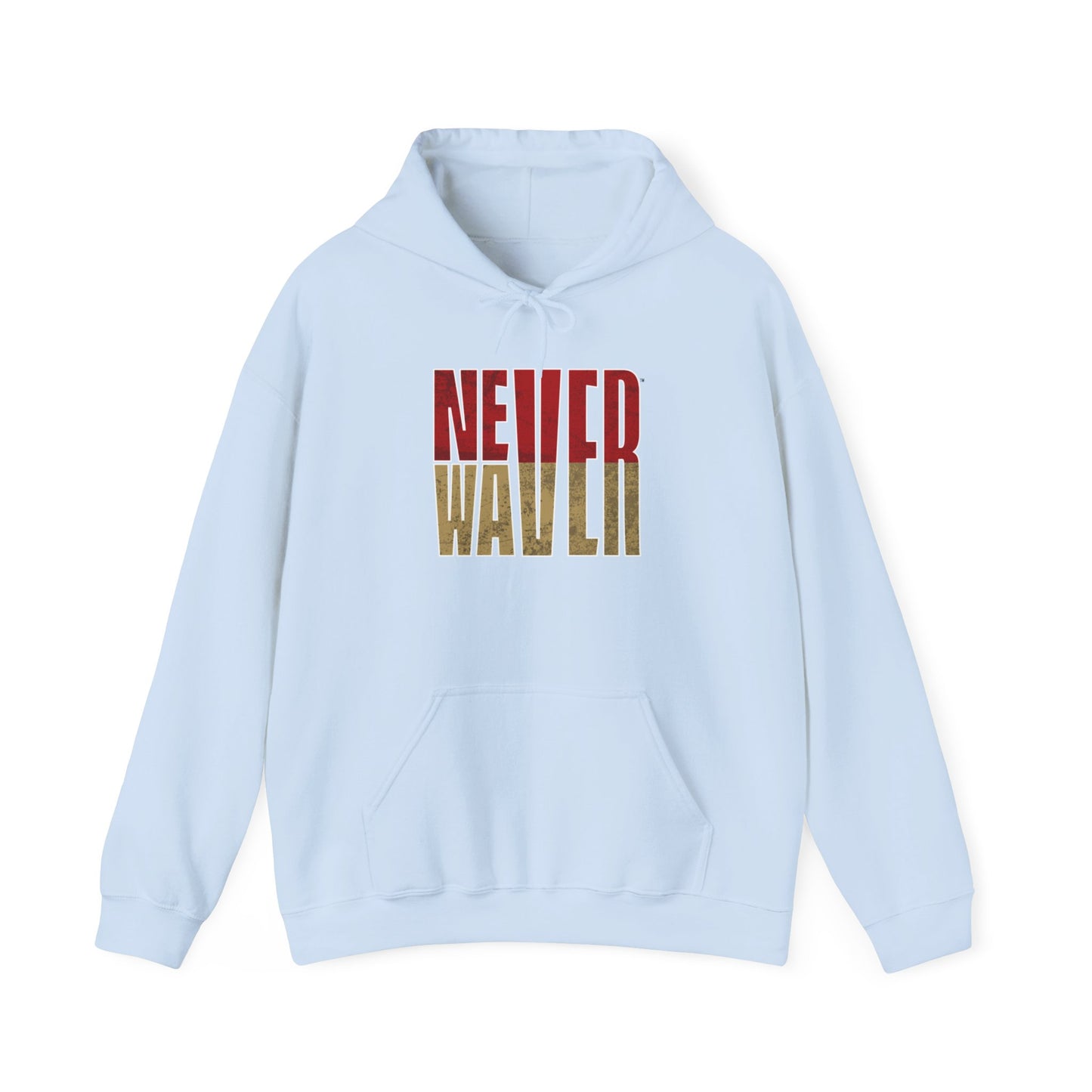 San Francisco Fans Never Waver Unisex Heavy Blend™ Hooded Sweatshirt