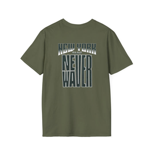 New York Fans Never Waver Unisex Softstyle T-Shirt