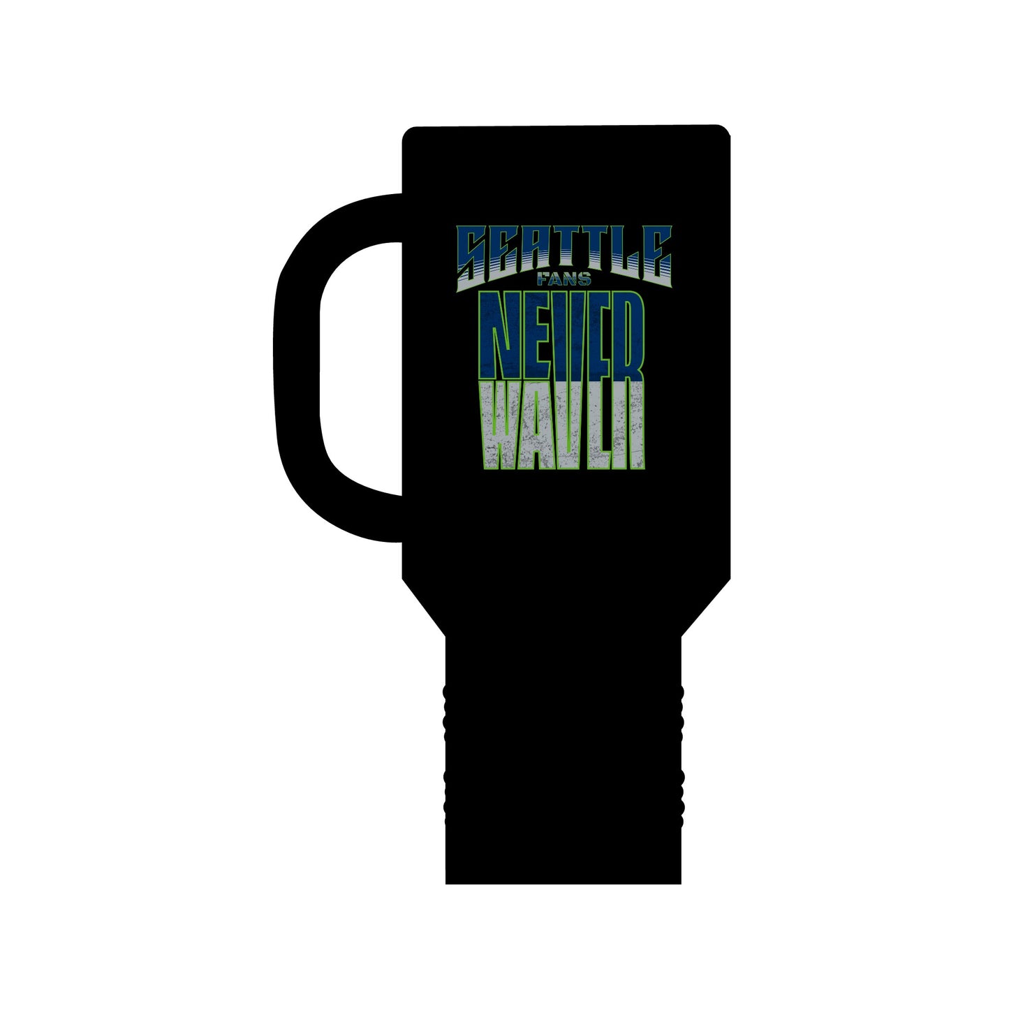 Seattle Fans Never Waver Insulated Travel Mug, 40oz