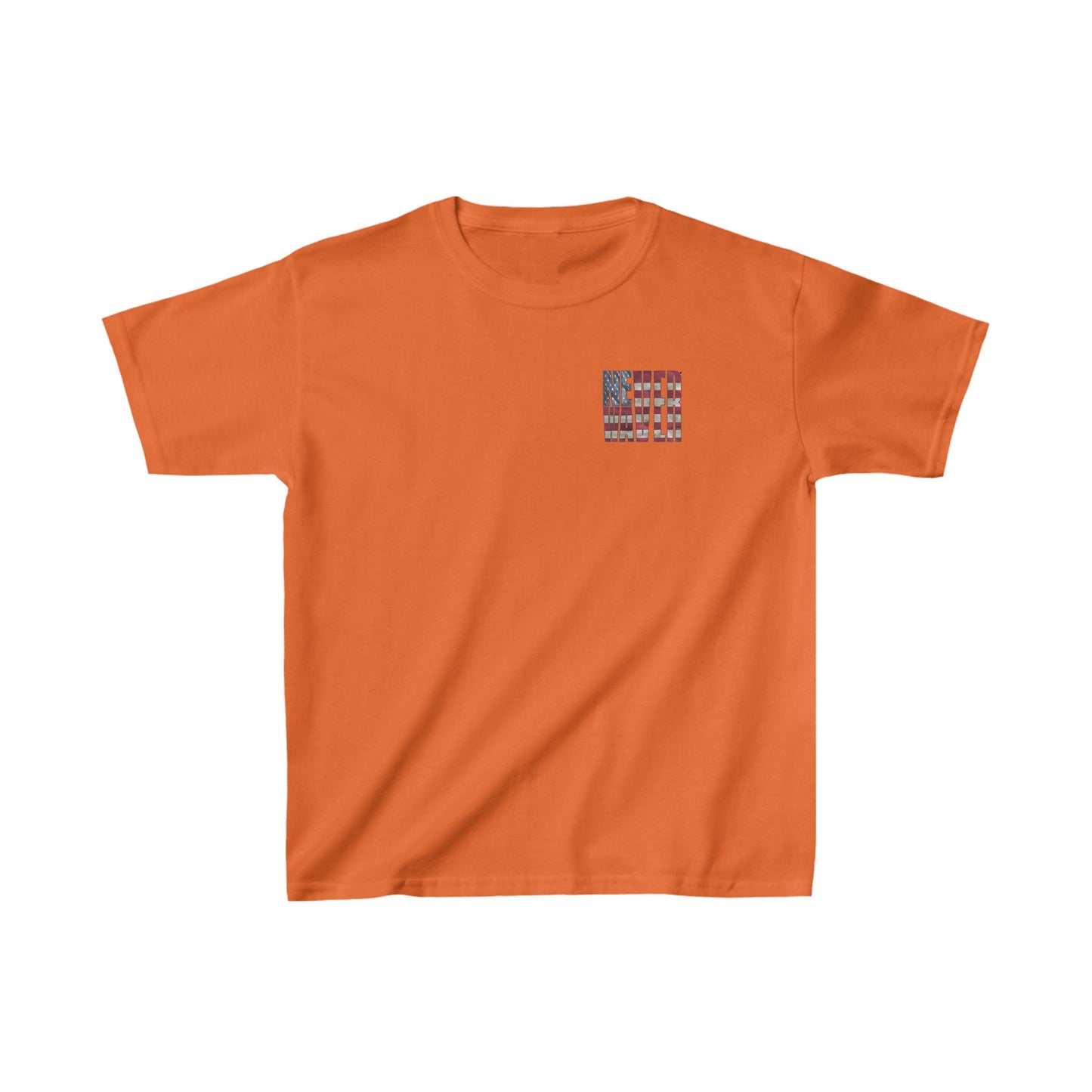 Never Waver Trump Fist Pump Kids Heavy Cotton™ Tee