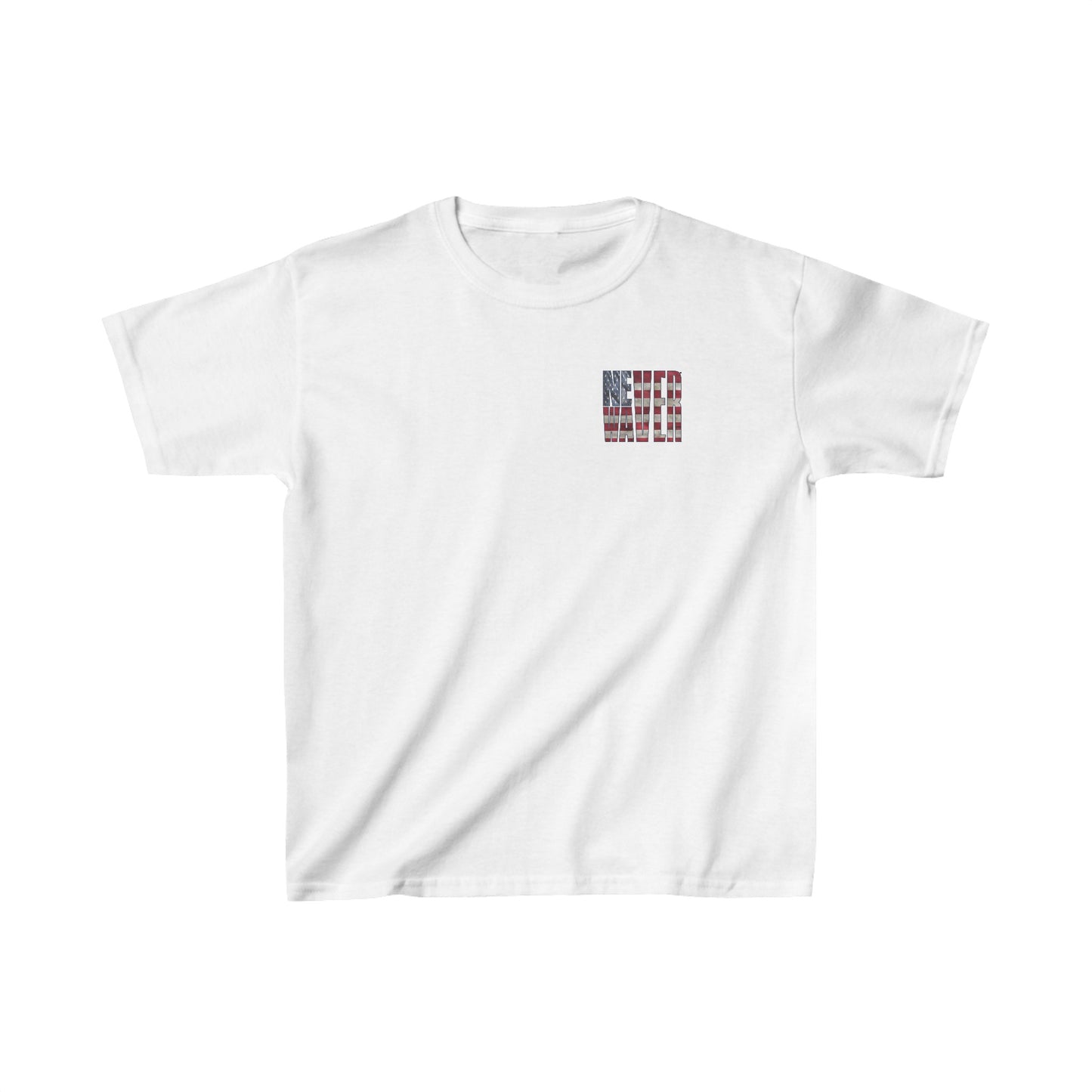 Never Waver Trump Fist Pump Kids Heavy Cotton™ Tee