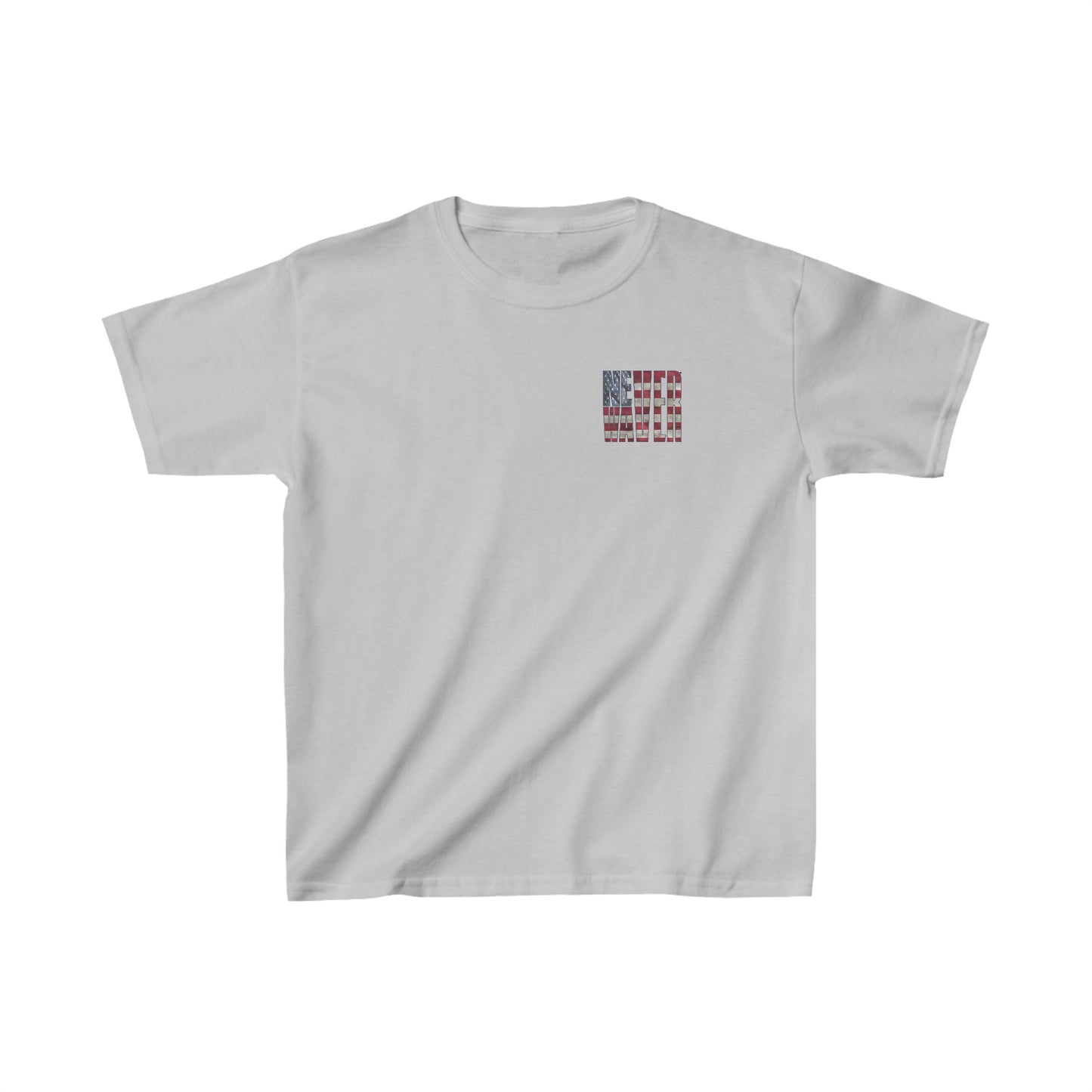 Never Waver Trump Fist Pump Kids Heavy Cotton™ Tee