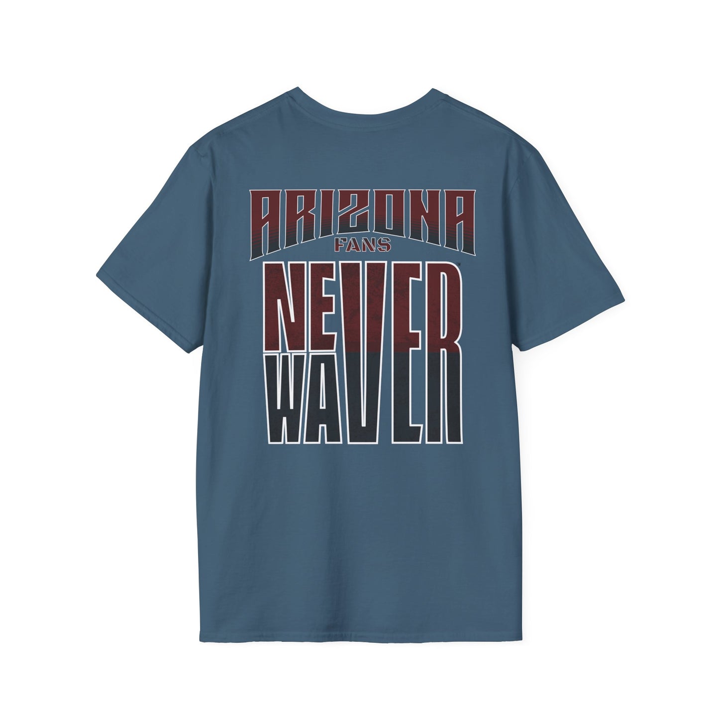 Arizona Fans Never Waver Unisex Softstyle T-Shirt