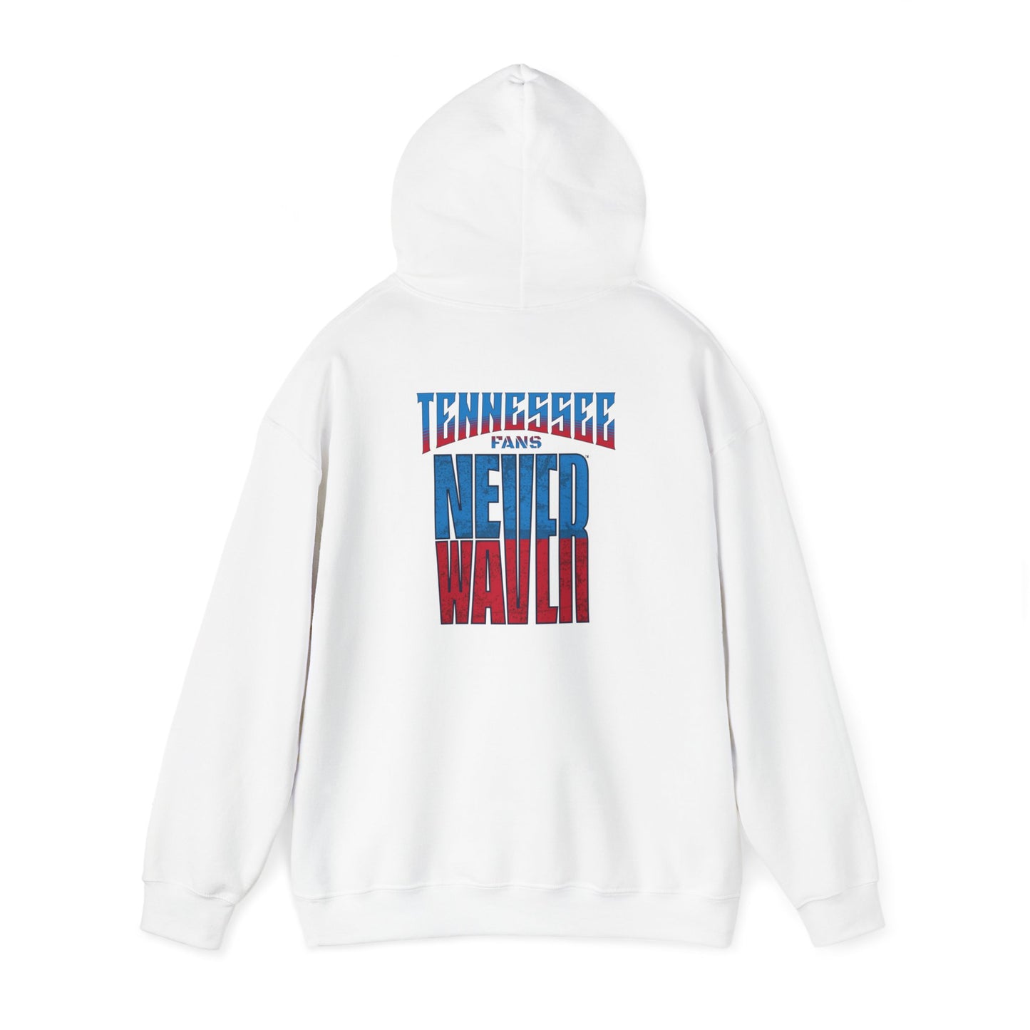 Tennessee Fans Never Waver Unisex Heavy Blend™ Hooded Sweatshirt