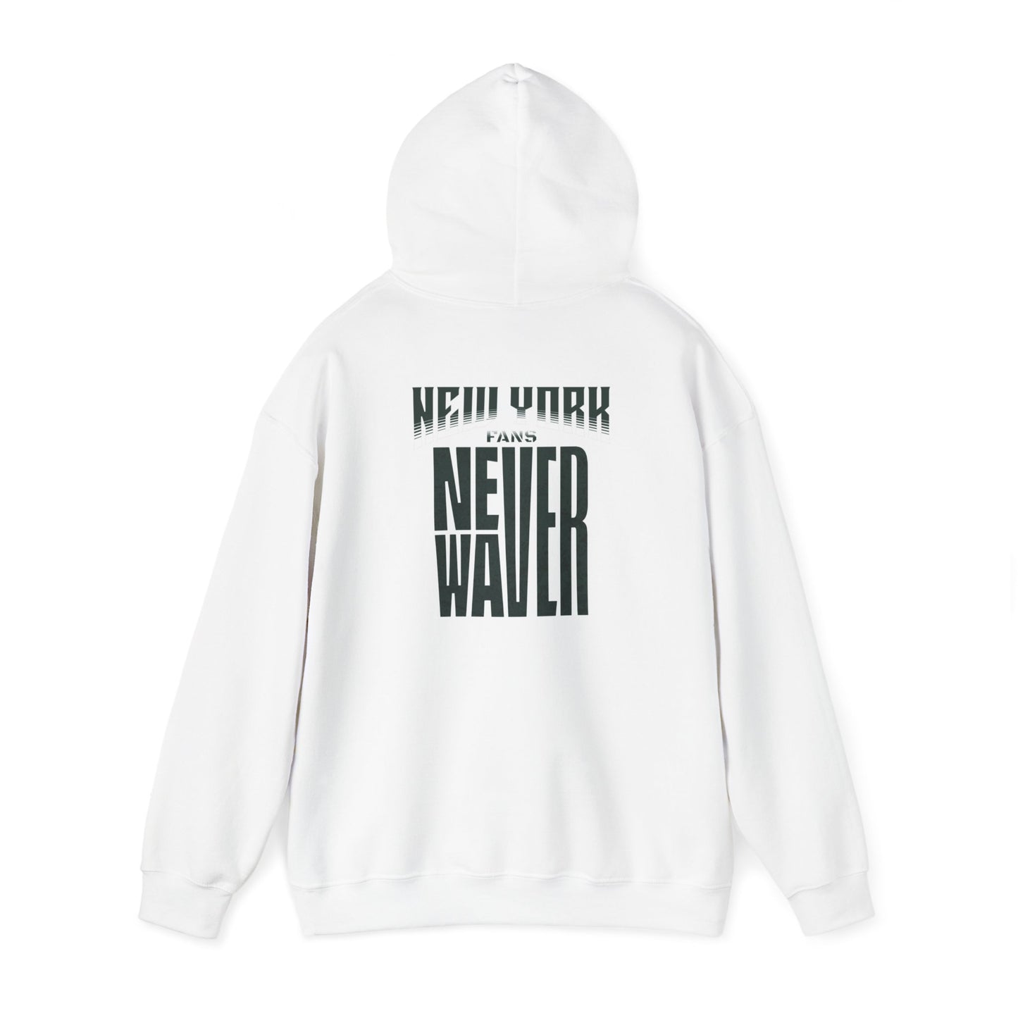 New York Fans Never Waver Unisex Heavy Blend™ Hooded Sweatshirt