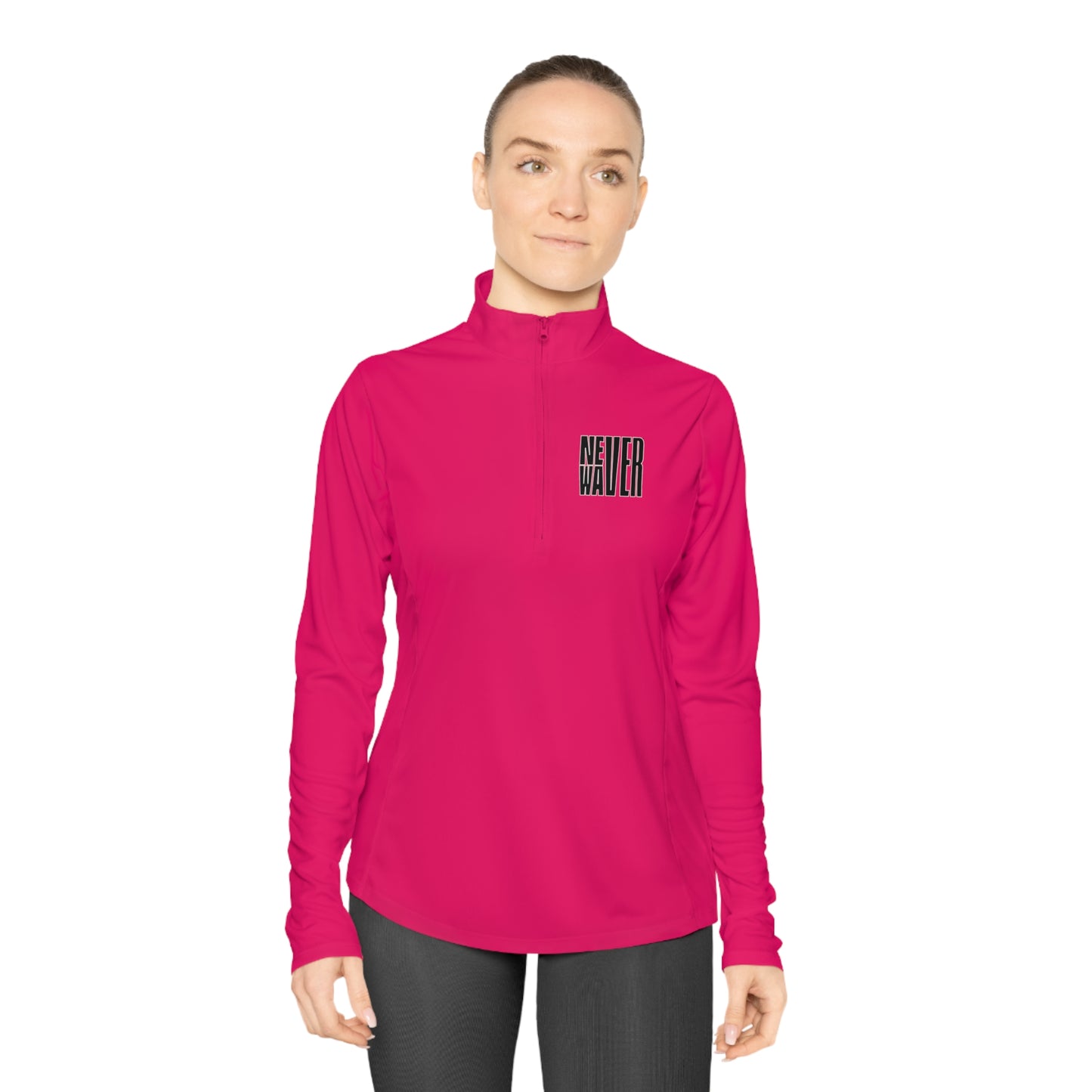 Never Waver Ladies Quarter-Zip Pullover