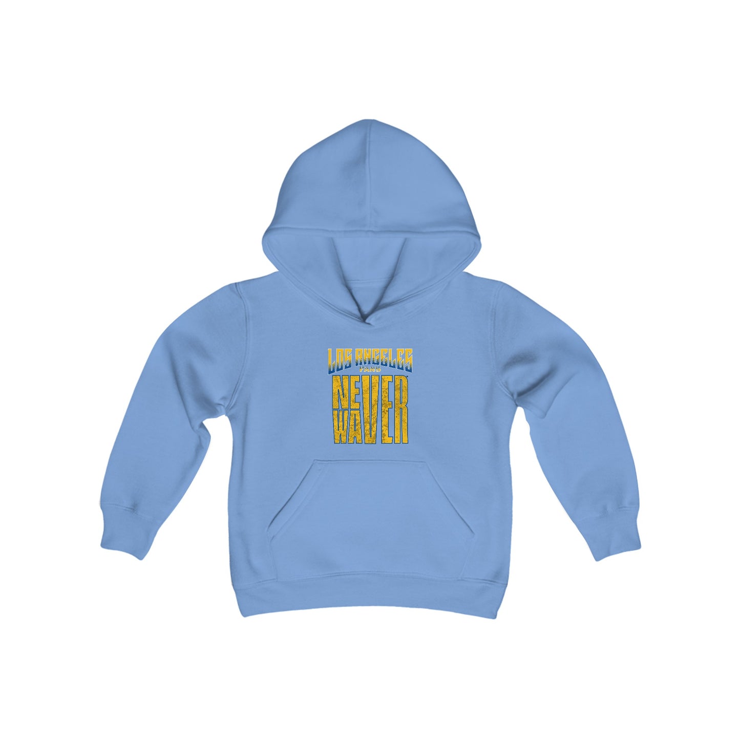 Los Angeles  Fans Never Waver Youth Heavy Blend Hooded Sweatshirt