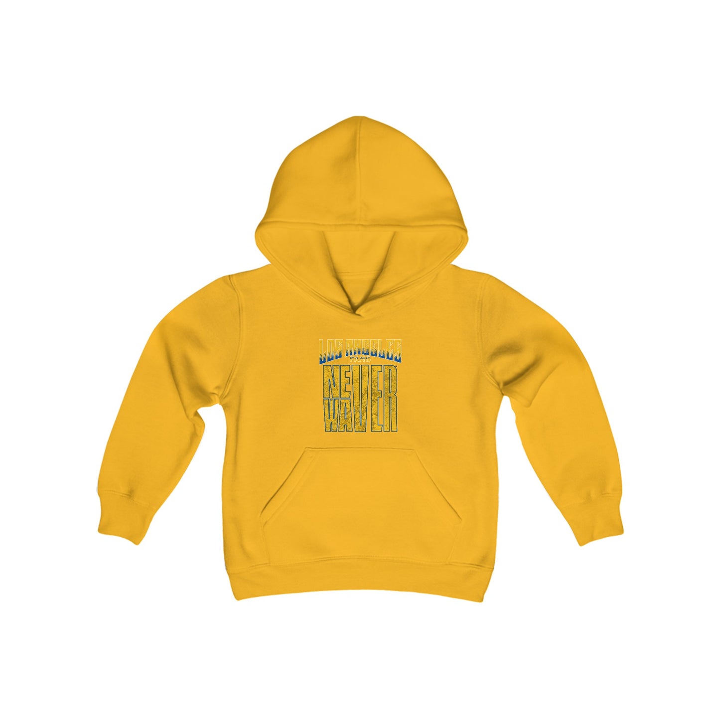 Los Angeles  Fans Never Waver Youth Heavy Blend Hooded Sweatshirt