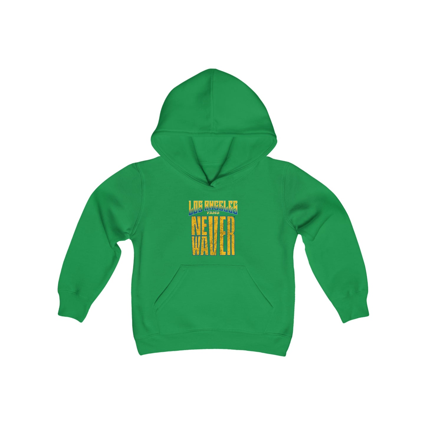 Los Angeles  Fans Never Waver Youth Heavy Blend Hooded Sweatshirt