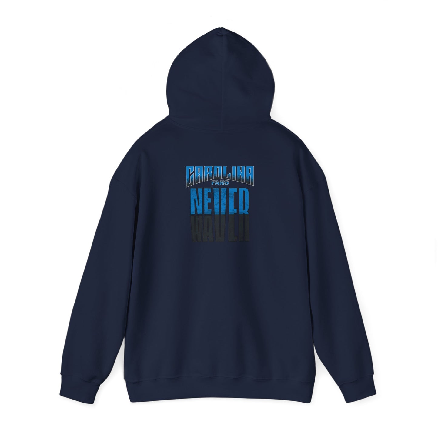 Carolina Fans Never Waver Unisex Heavy Blend™ Hooded Sweatshirt