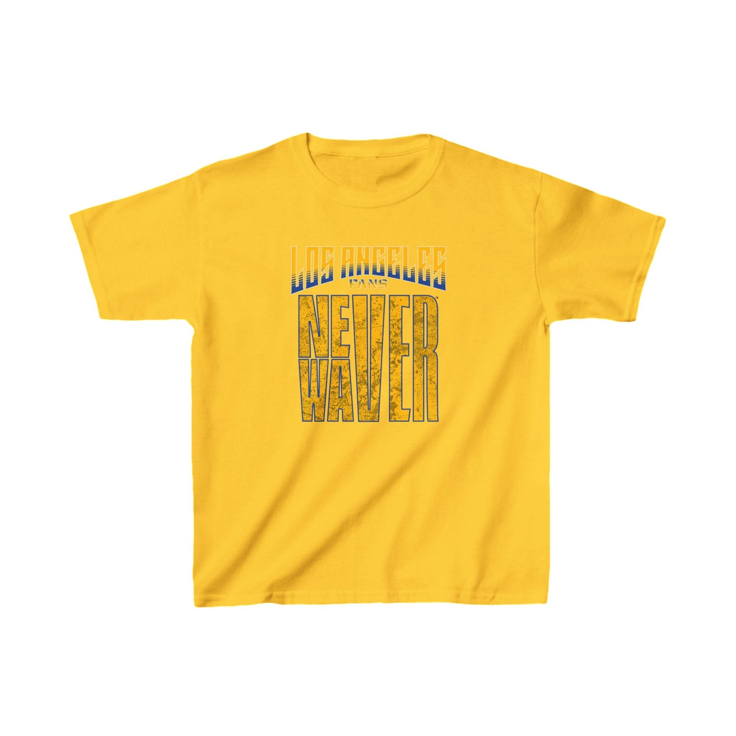 Los Angeles  Fans Never Waver Kids Heavy Cotton™ Tee