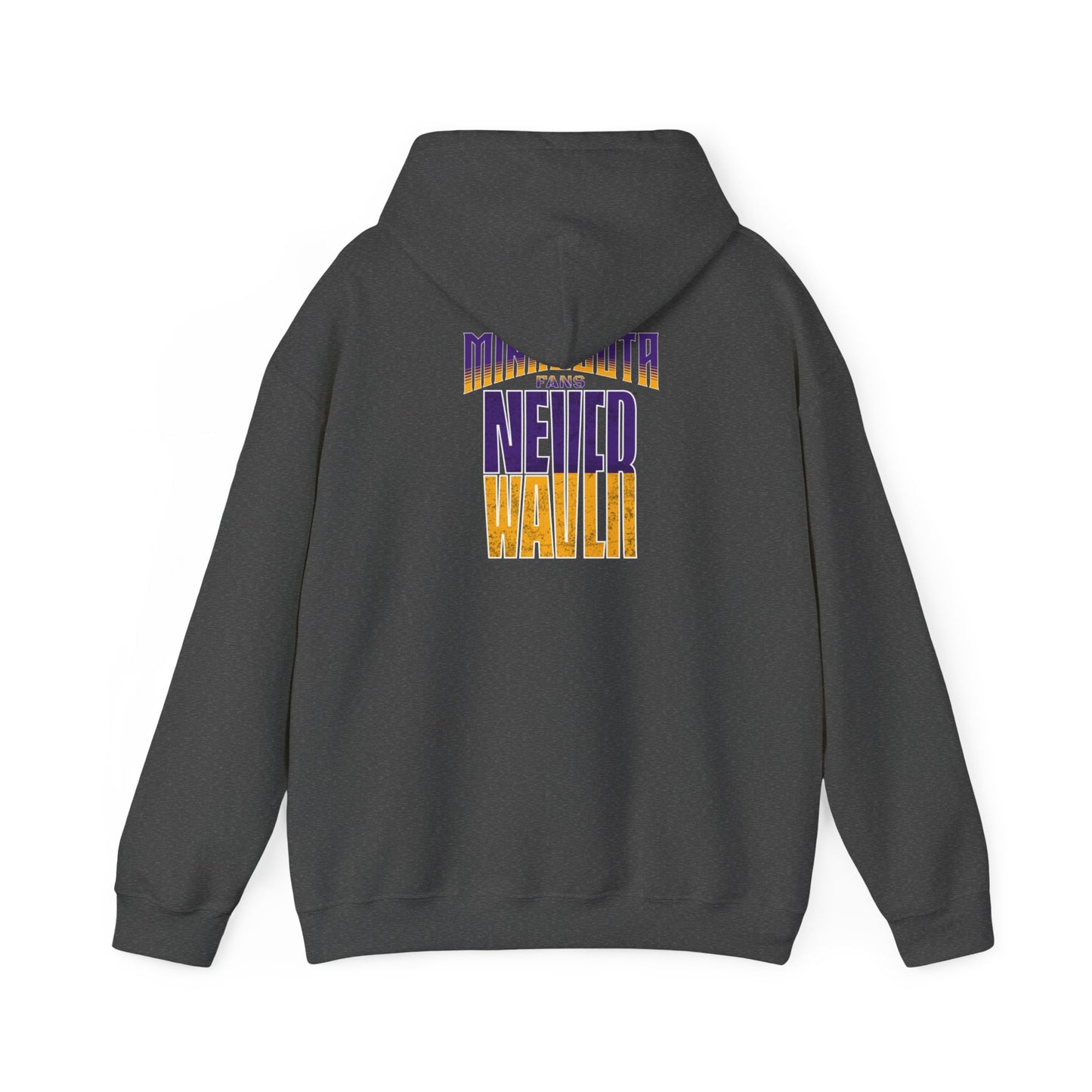 Minnesota Fans Never Waver Unisex Heavy Blend™ Hooded Sweatshirt