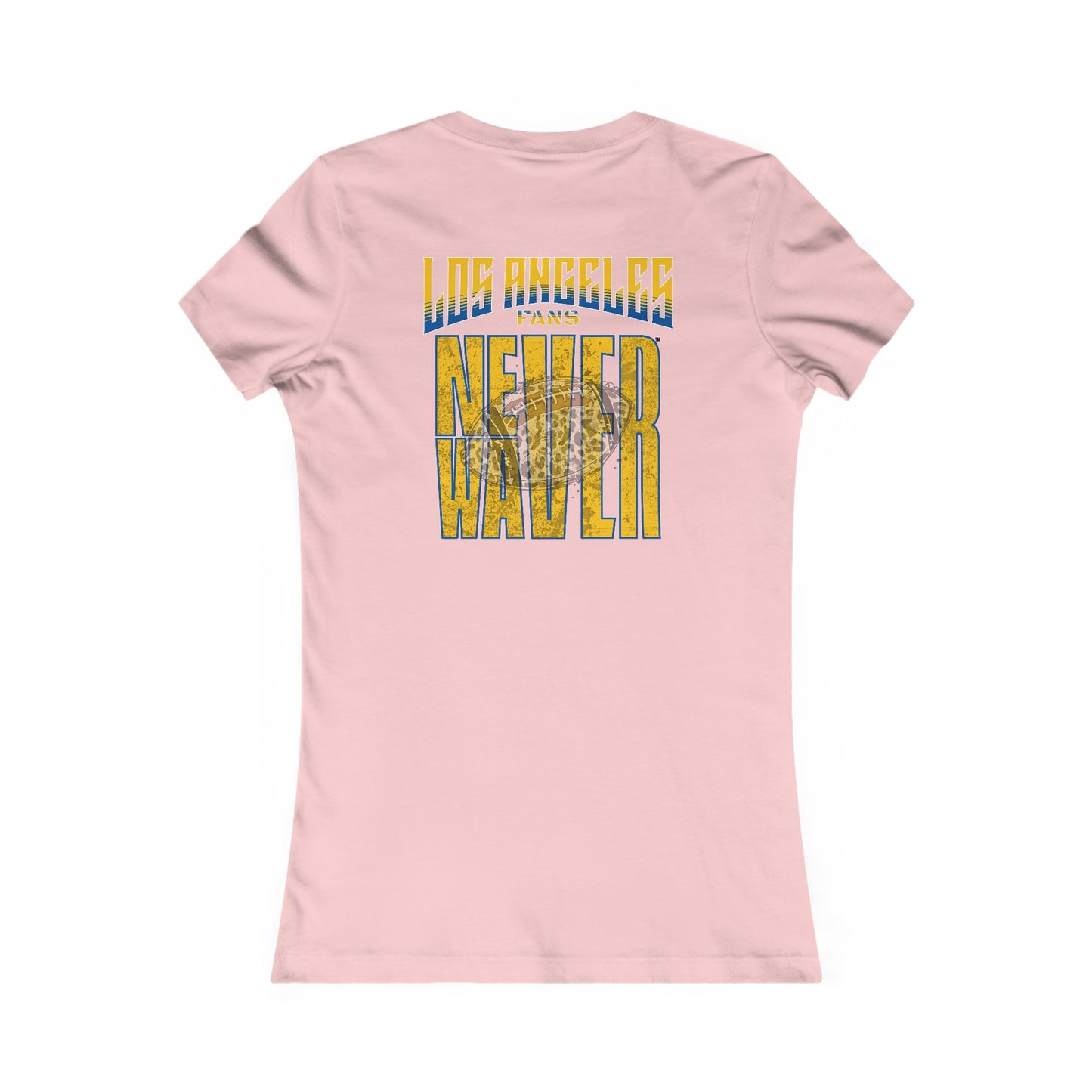 Los Angeles Fans Never Waver W-Leopard Football Women's Favorite Tee