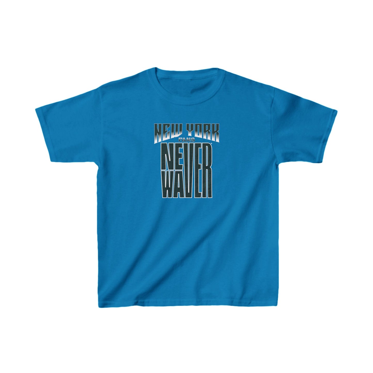 New York  Fans Never Waver Kids Heavy Cotton™ Tee