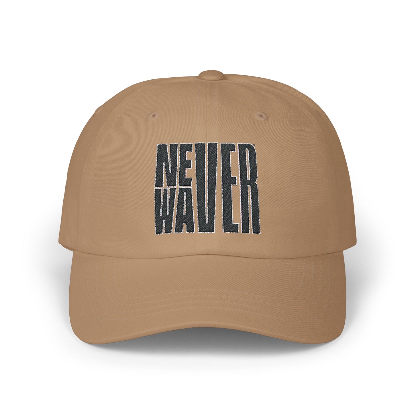 Never Waver Design - Classic Dad Cap