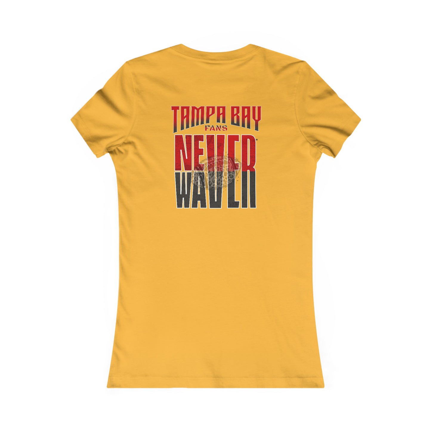 Tampa Bay Fans Never Waver With Leopard Football Women's Favorite Tee