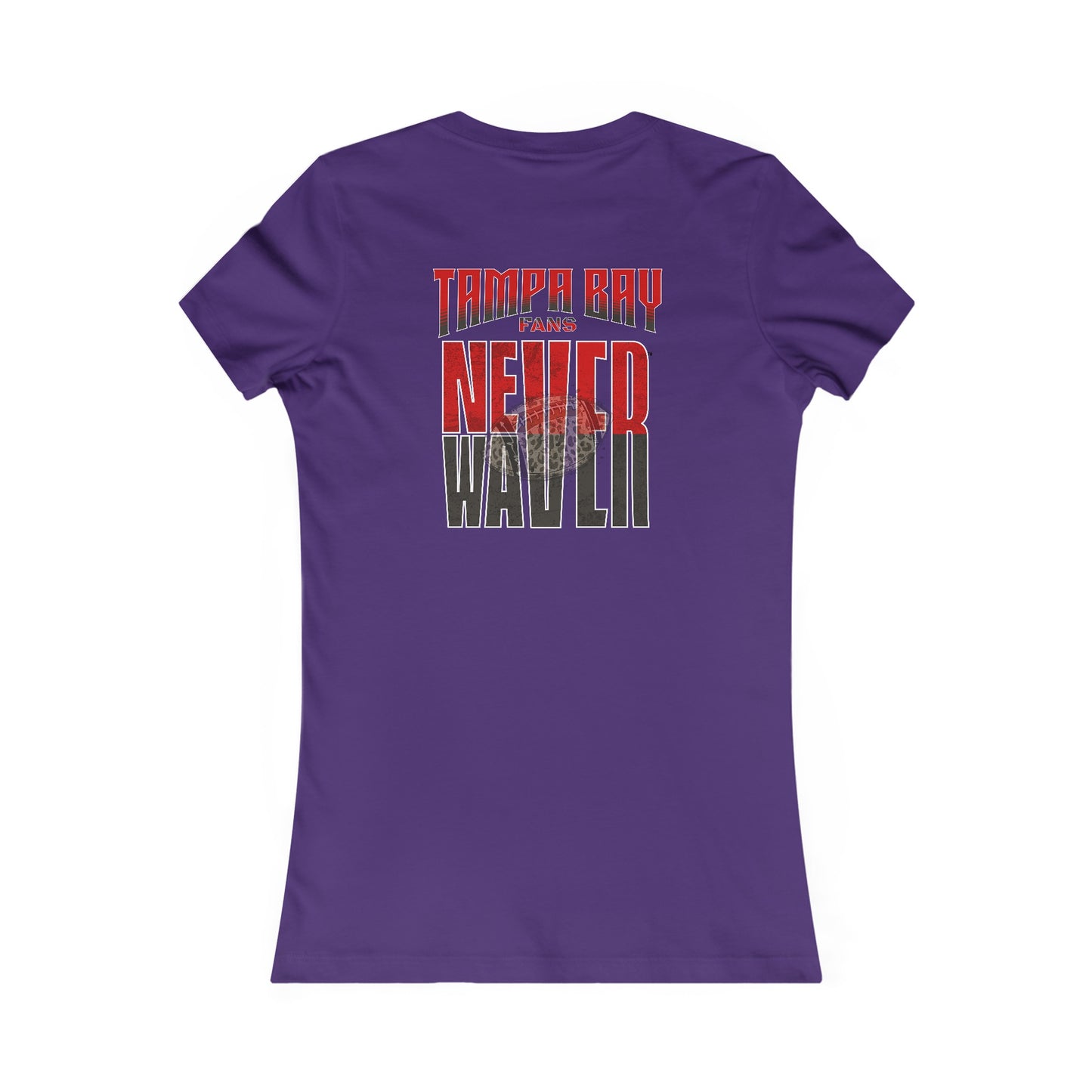 Tampa Bay Fans Never Waver With Leopard Football Women's Favorite Tee