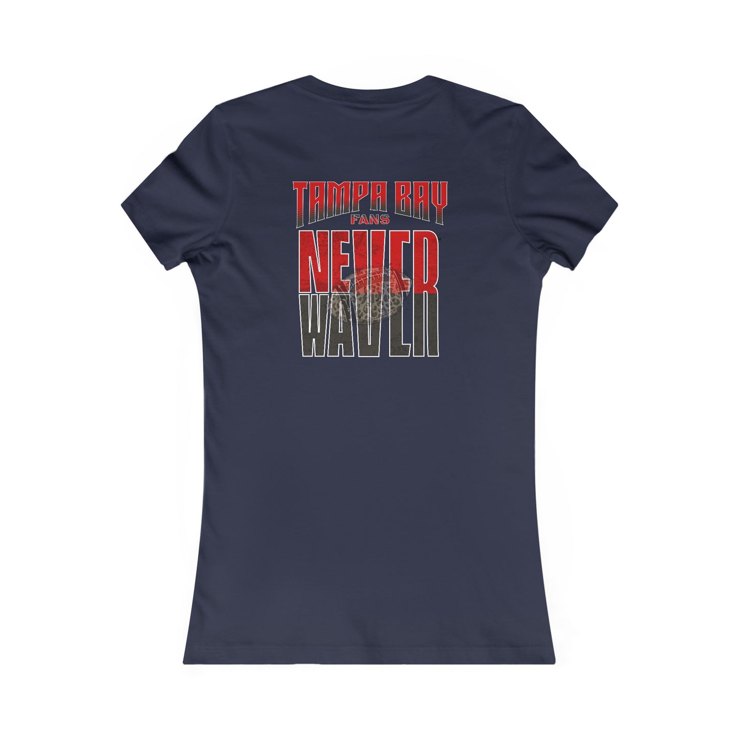 Tampa Bay Fans Never Waver With Leopard Football Women's Favorite Tee