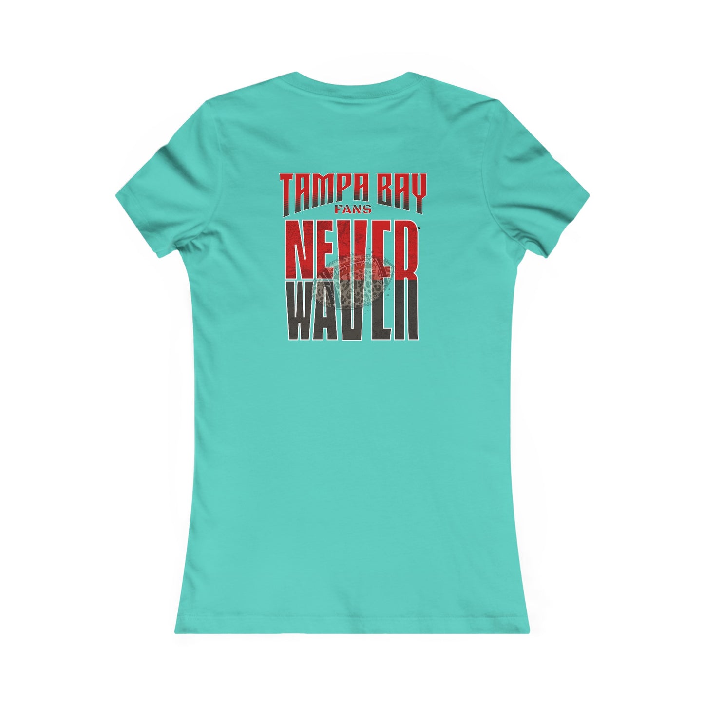 Tampa Bay Fans Never Waver With Leopard Football Women's Favorite Tee