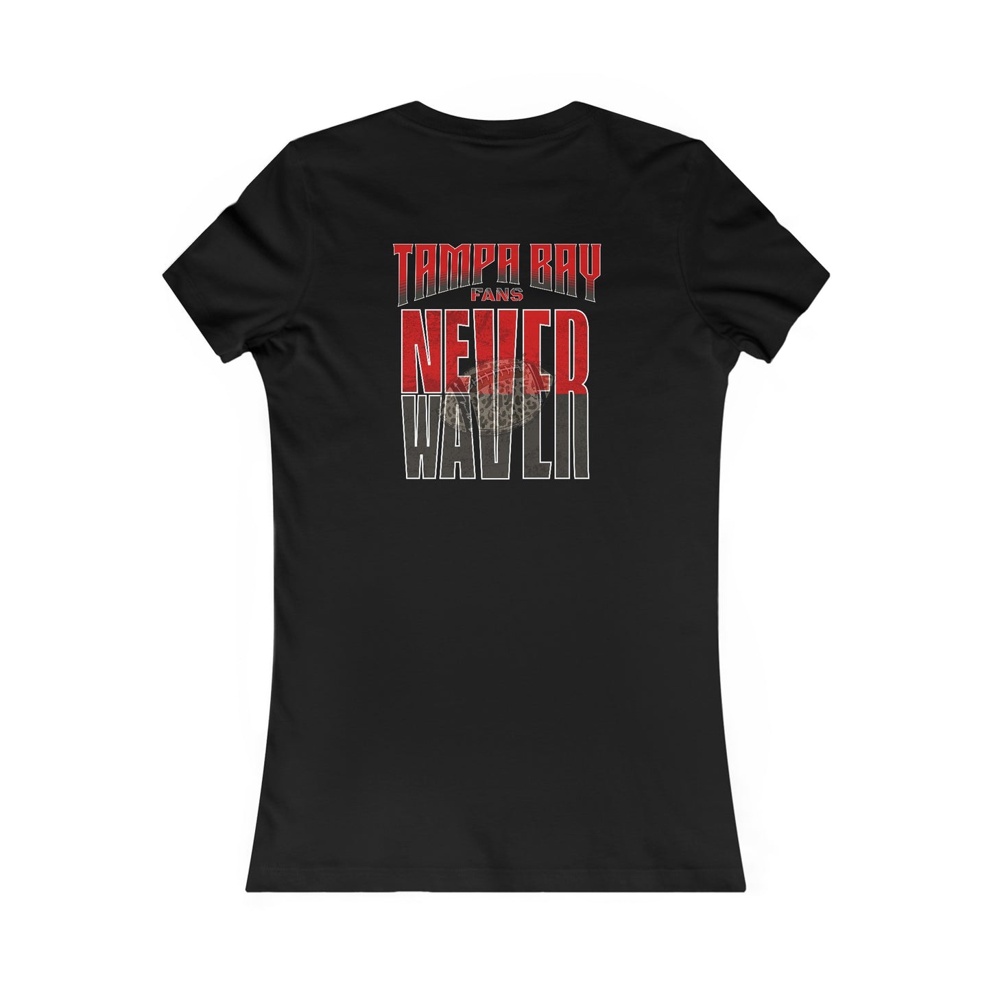 Tampa Bay Fans Never Waver With Leopard Football Women's Favorite Tee