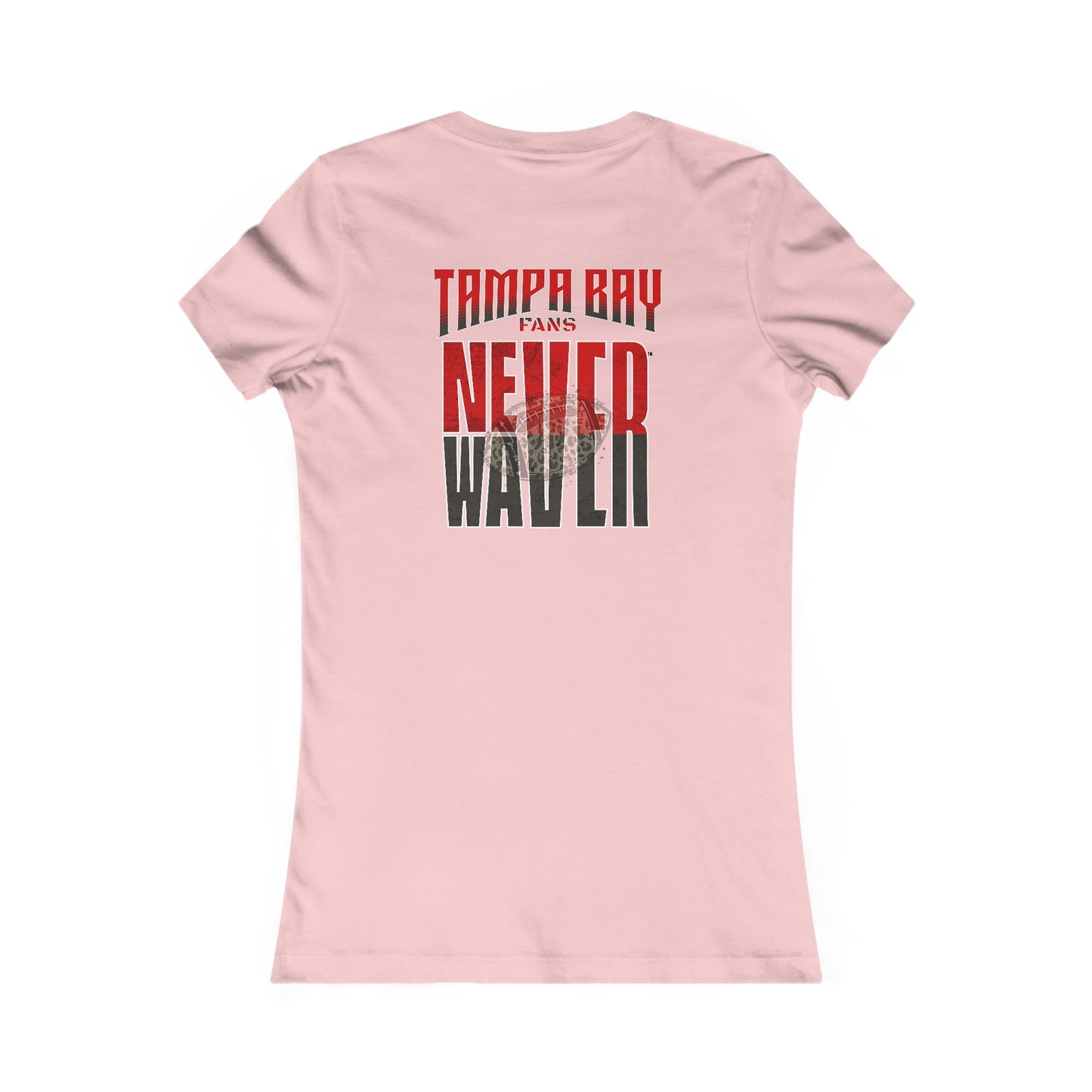 Tampa Bay Fans Never Waver With Leopard Football Women's Favorite Tee