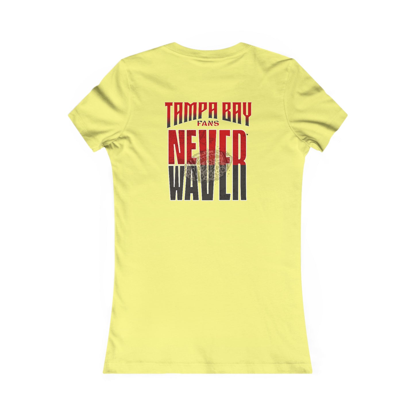 Tampa Bay Fans Never Waver With Leopard Football Women's Favorite Tee