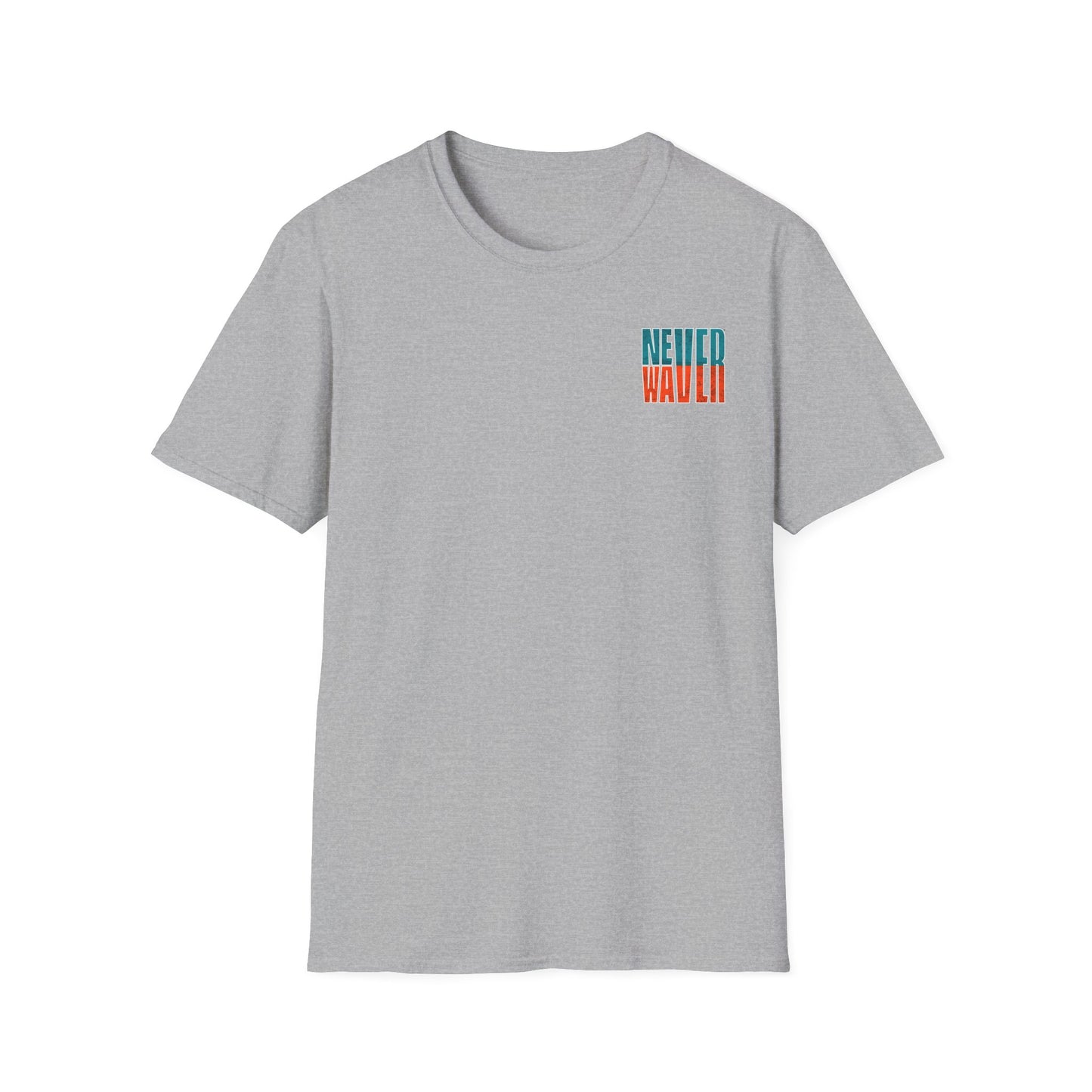 Miami Fans Never Waver Unisex Softstyle T-Shirt