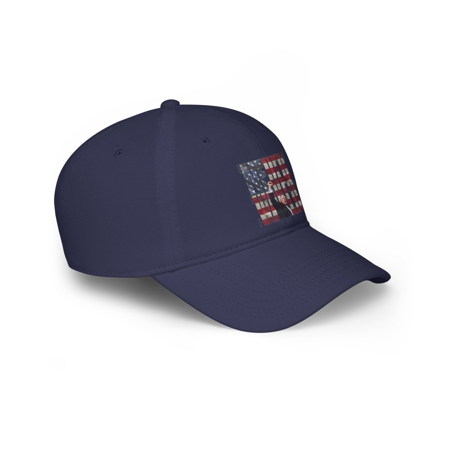 Never Waver Trump Fist Pump Low Profile Baseball Cap