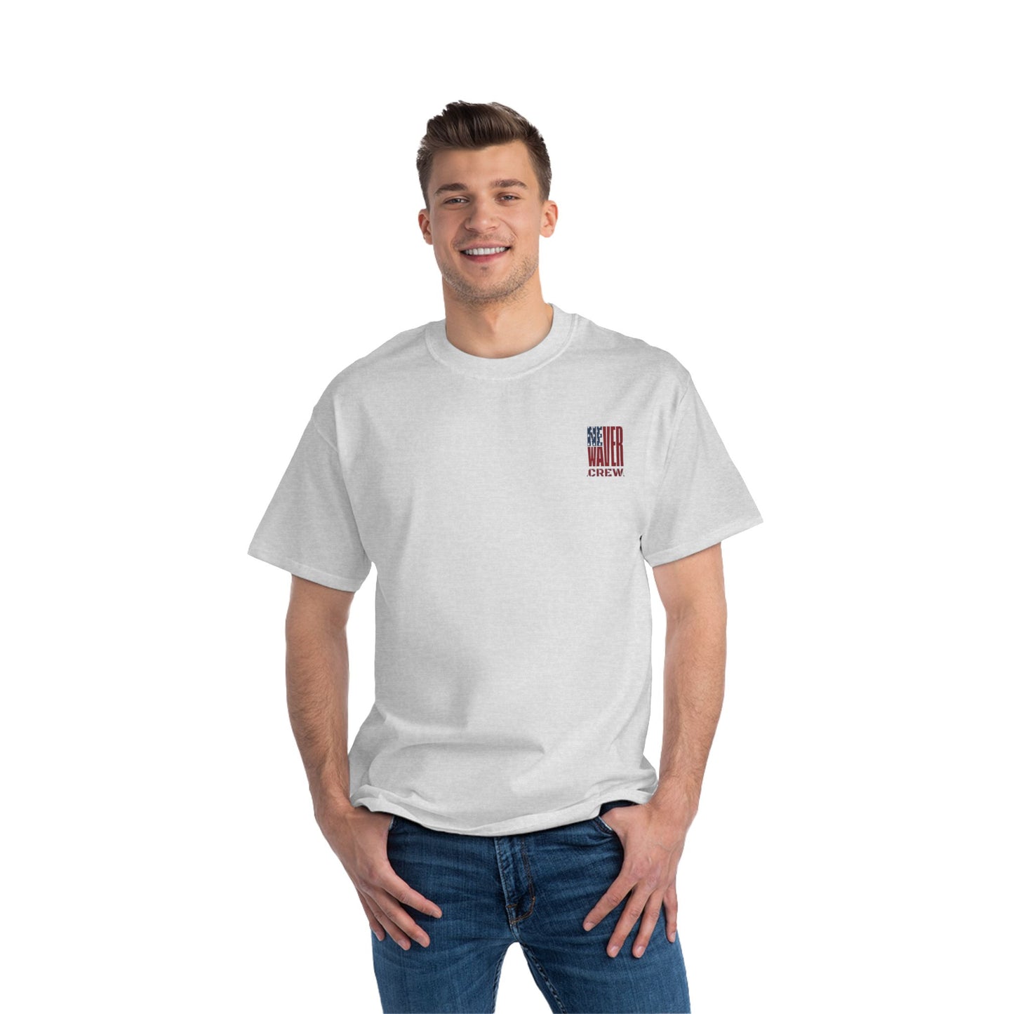 Never Waver Crew Beefy-T®  Short-Sleeve T-Shirt