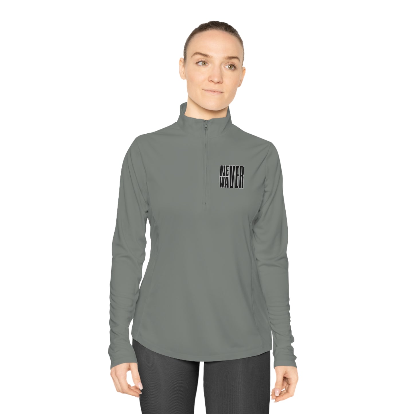 Never Waver Ladies Quarter-Zip Pullover