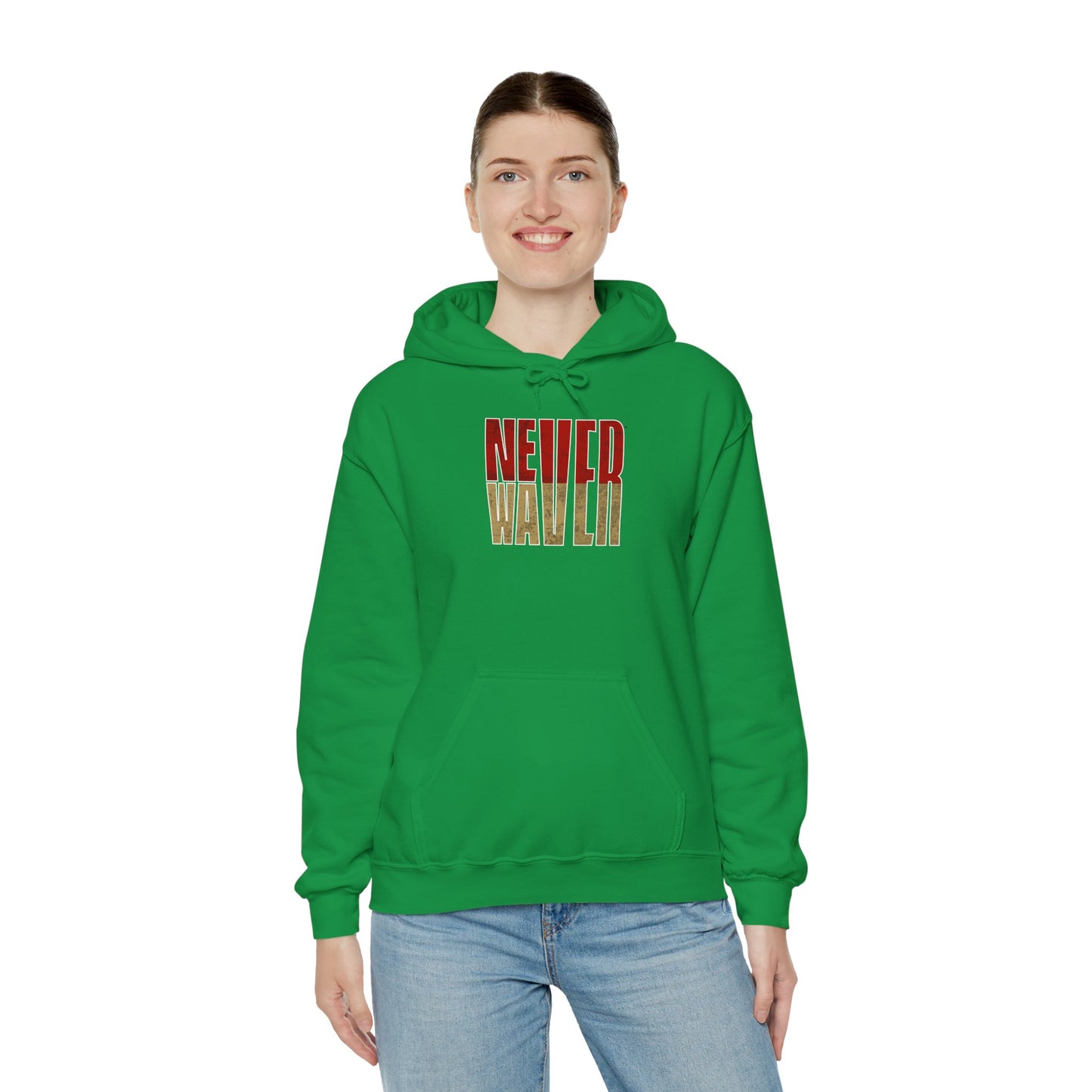 San Francisco Fans Never Waver Unisex Heavy Blend™ Hooded Sweatshirt