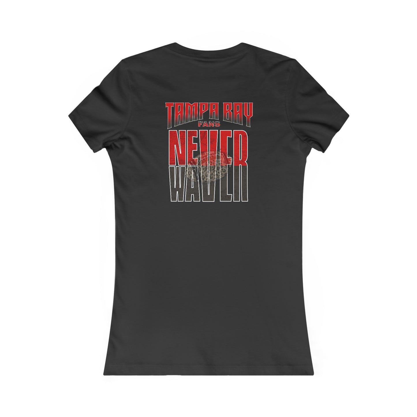 Tampa Bay Fans Never Waver With Leopard Football Women's Favorite Tee