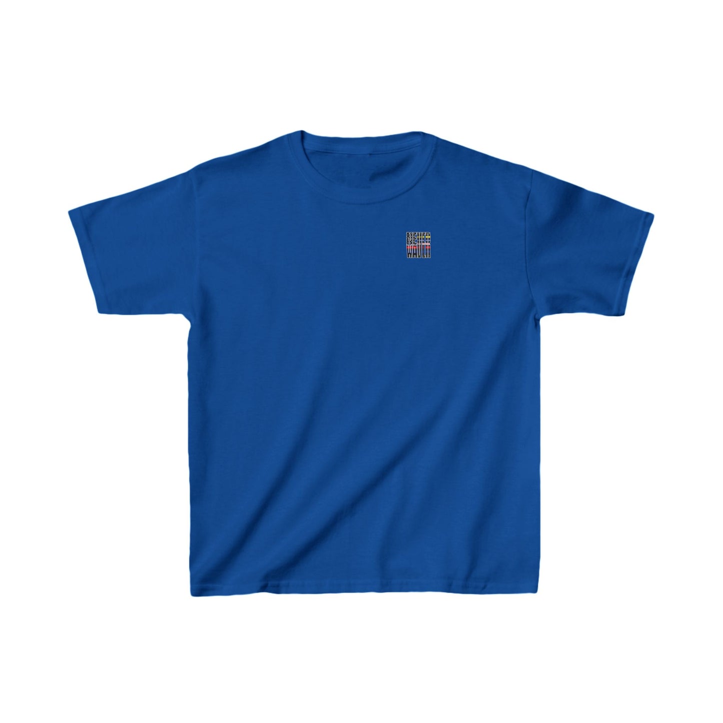 Never Waver Always Back Our First Responders  Kids Heavy Cotton™ Tee