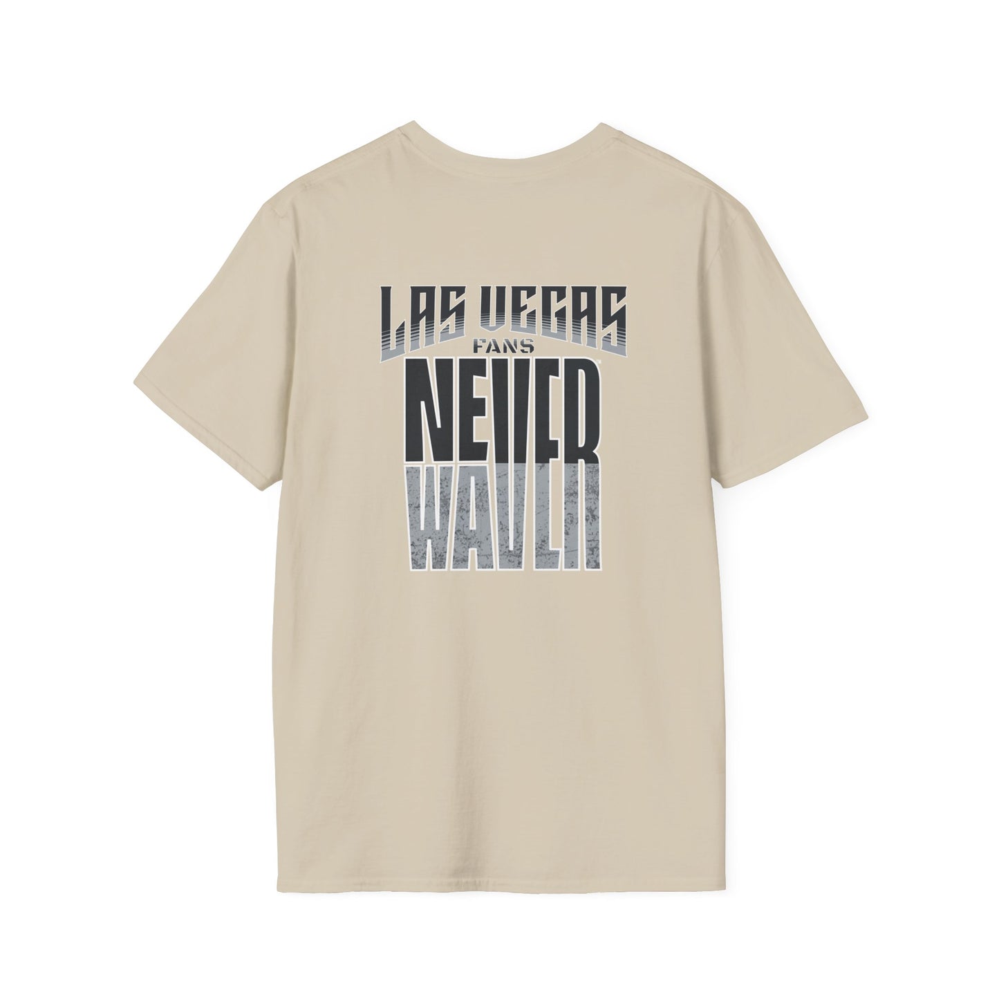 Las Vegas Fans Never Waver Unisex Softstyle T-Shirt