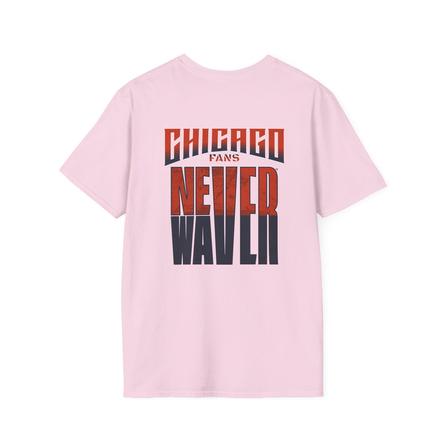 Chicago Fans Never Waver Unisex Softstyle T-Shirt