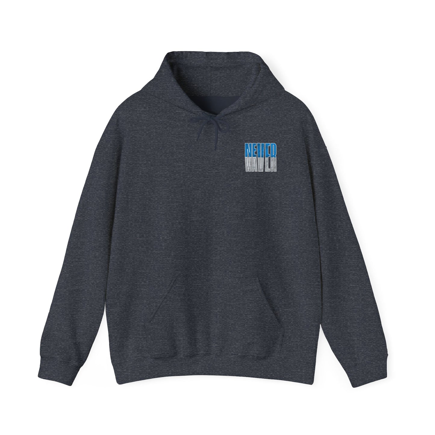 Detroit Fans Never Waver Unisex Heavy Blend™ Hooded Sweatshirt