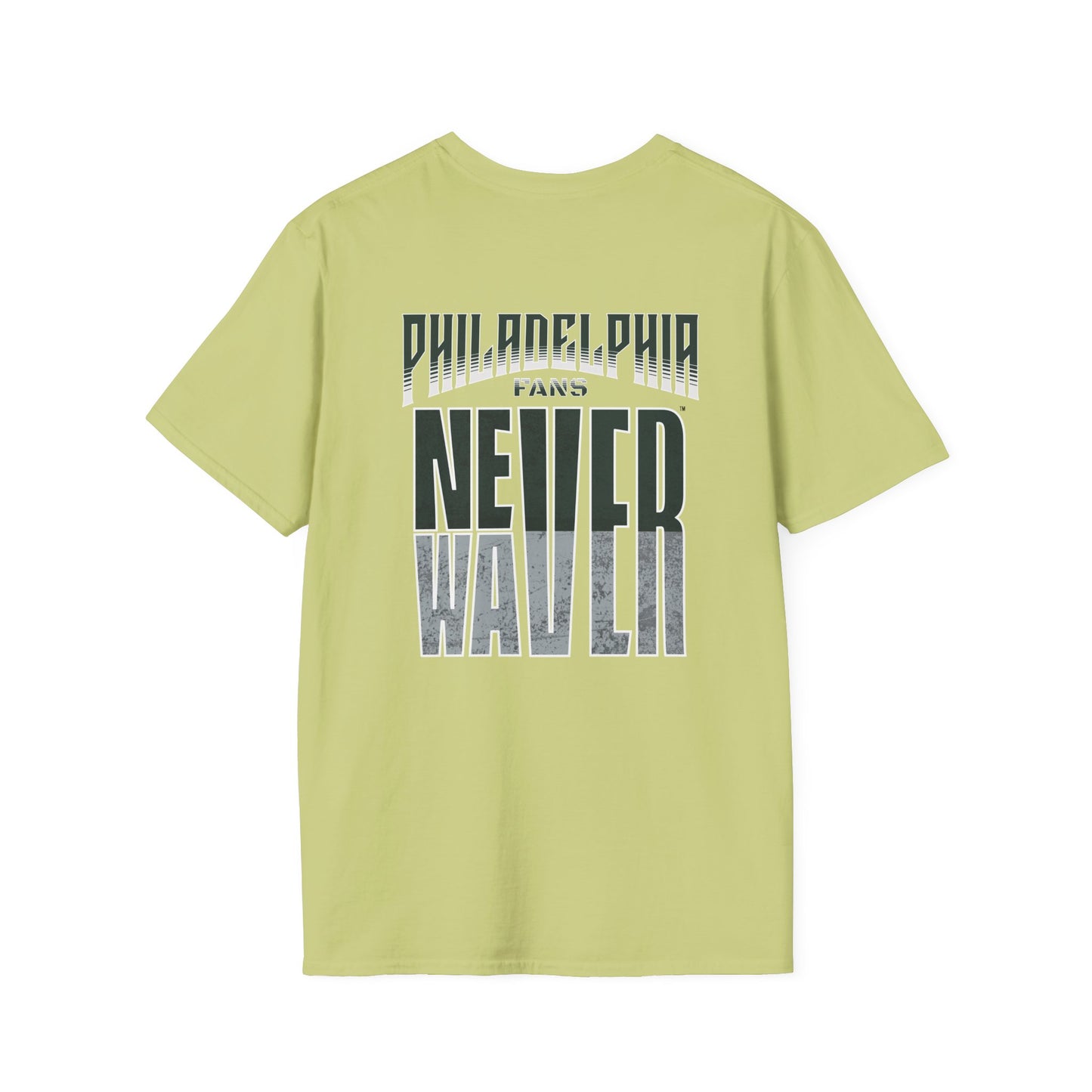 Philadelphia Fans Never Waver Unisex Softstyle T-Shirt