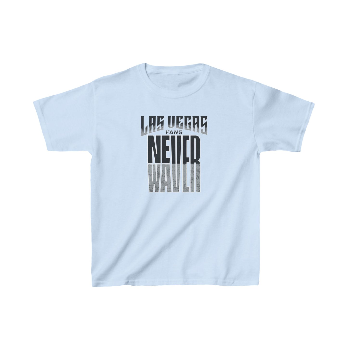 Las Vegas Fans Never Waver Kids Heavy Cotton™ Tee