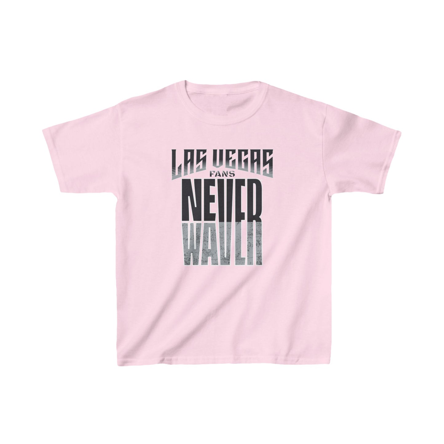 Las Vegas Fans Never Waver Kids Heavy Cotton™ Tee