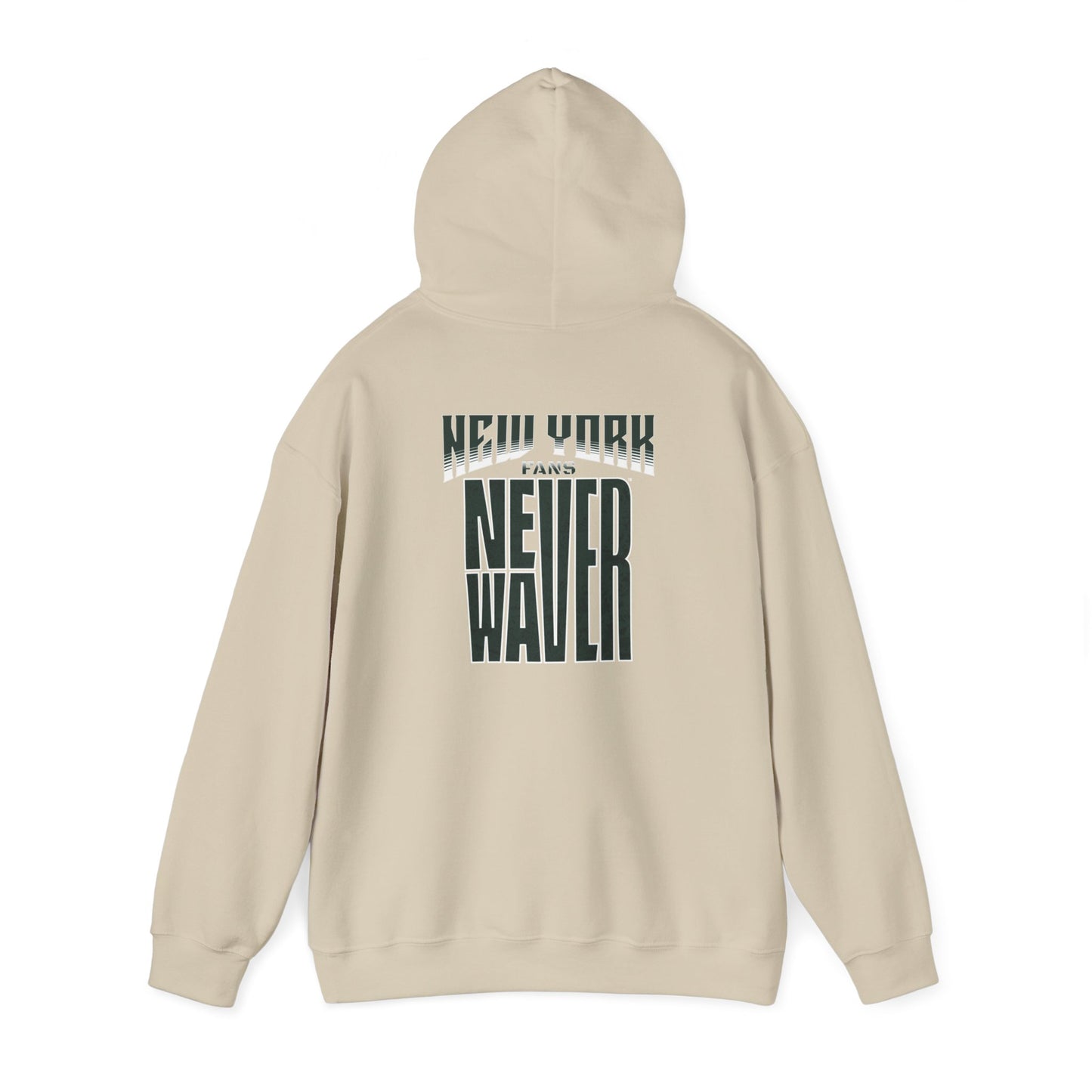 New York Fans Never Waver Unisex Heavy Blend™ Hooded Sweatshirt