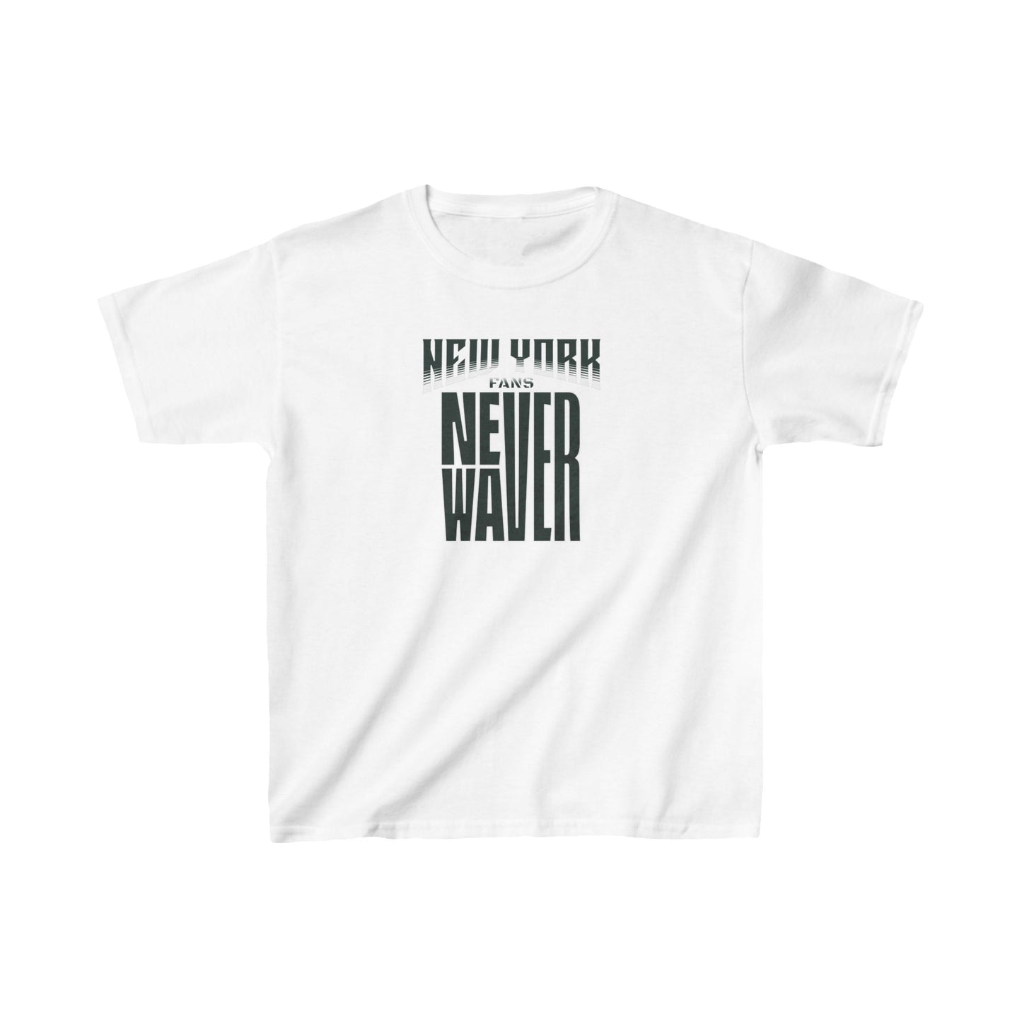 New York  Fans Never Waver Kids Heavy Cotton™ Tee